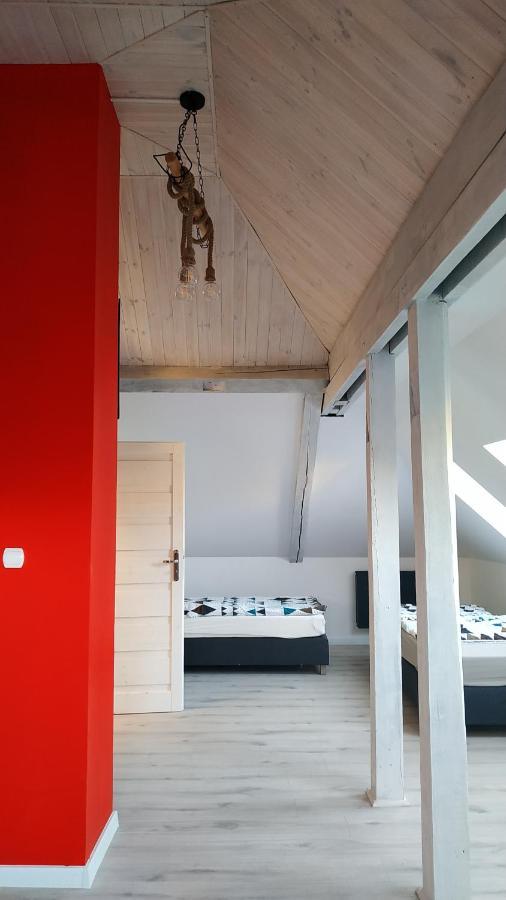 Apartament Witkacego Czerwony Słupsk Exterior foto